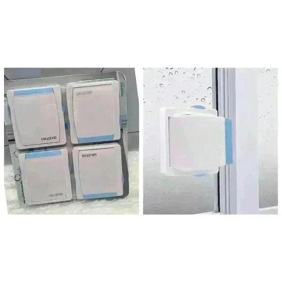 OKEFAN Baby Safety Sliding Glass Door Child Lock‎ White Blue - Picture 3 of 7